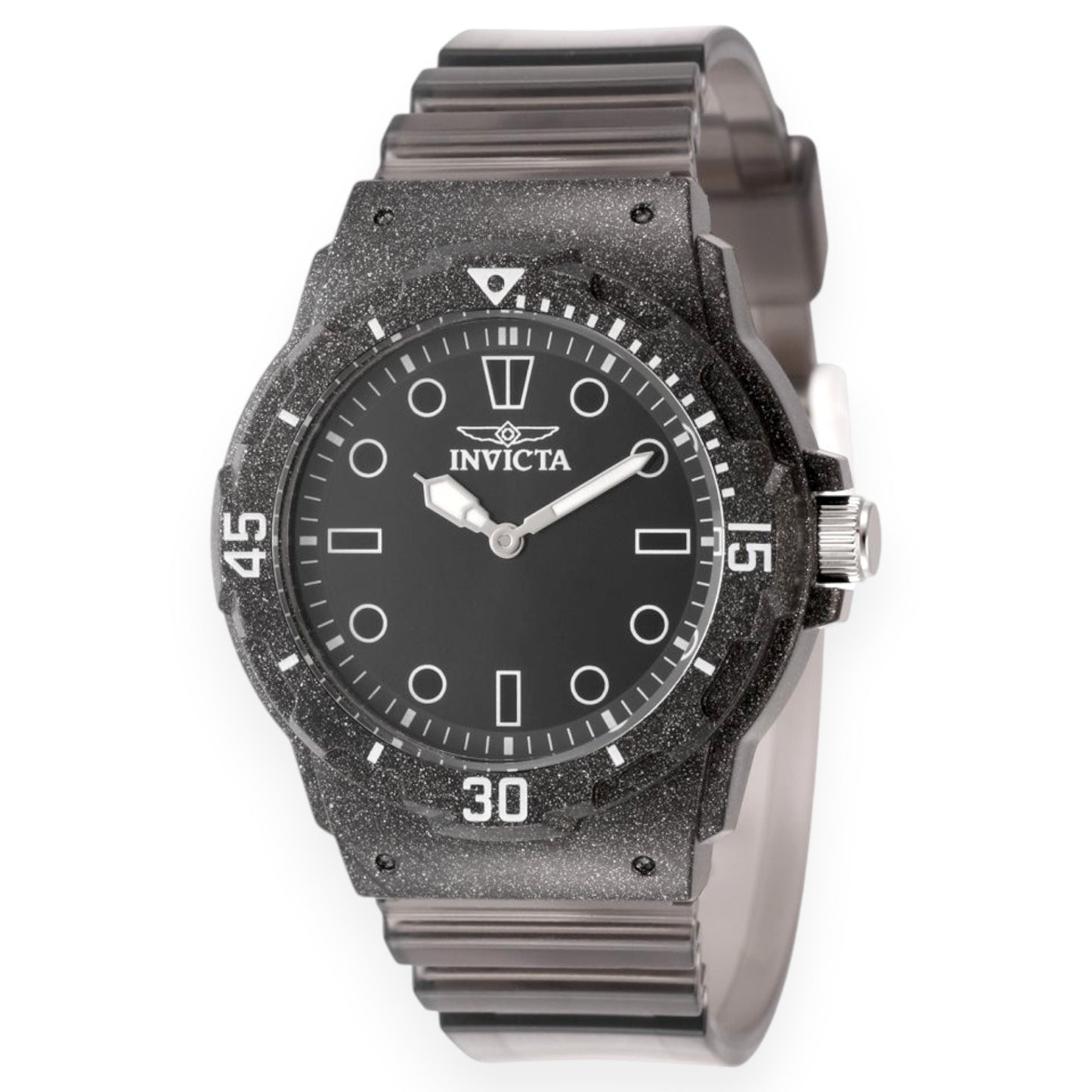 Invicta Celestial Cloud reloj para mujer - 35 mm, transparente, negro (49208)