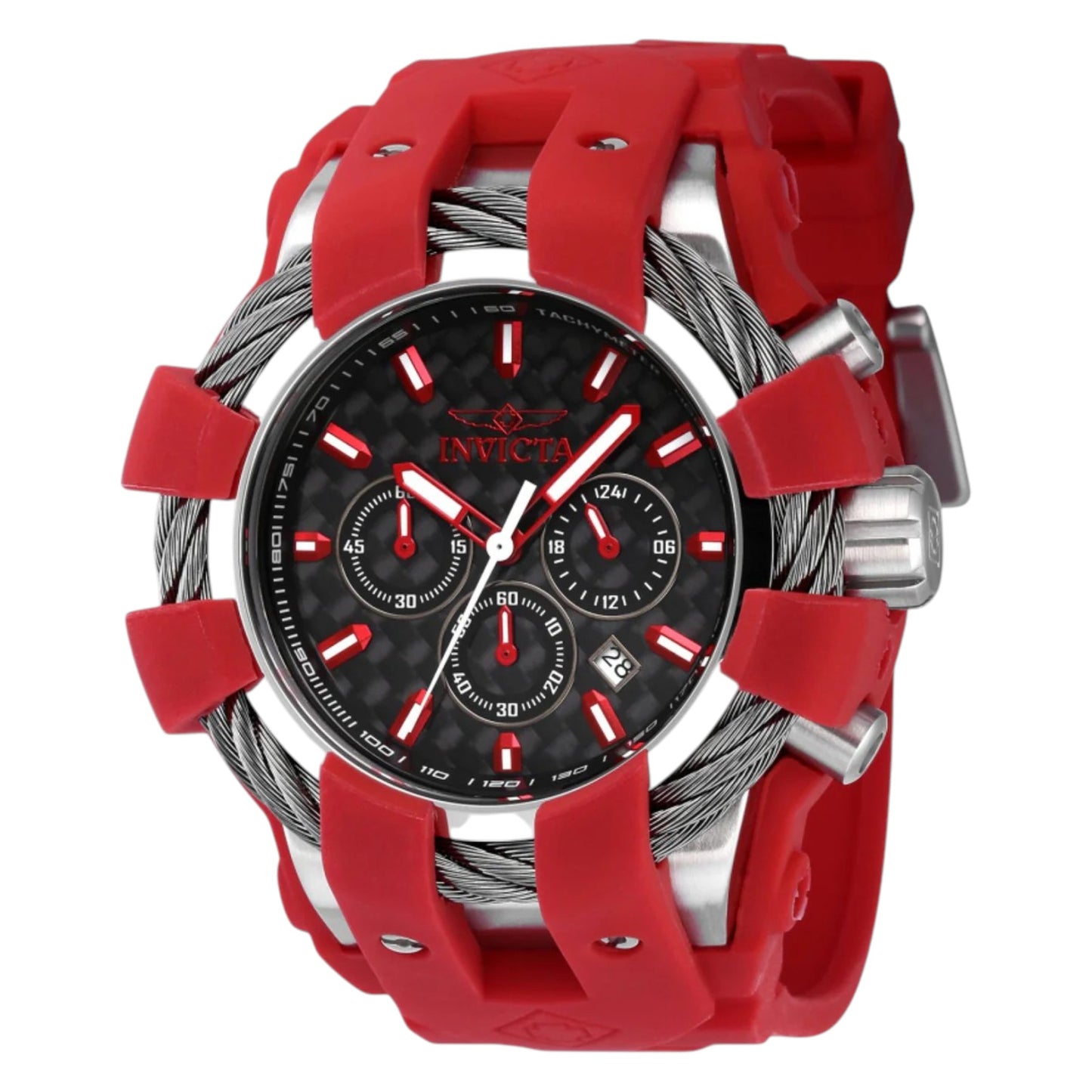 Reloj Deportivo Invicta Bolt para hombre - 50 mm. Rojo (40263)