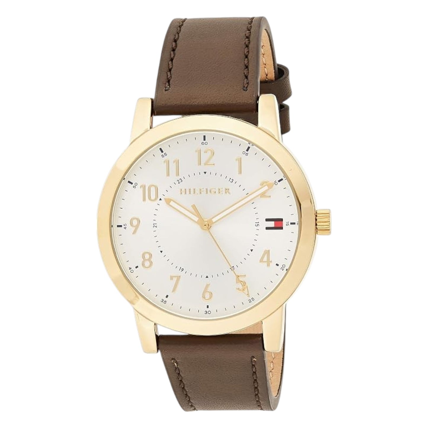 Reloj Tommy Hilfiger Essentials de cuarzo para hombre - 42 mm, Marron (1791751)