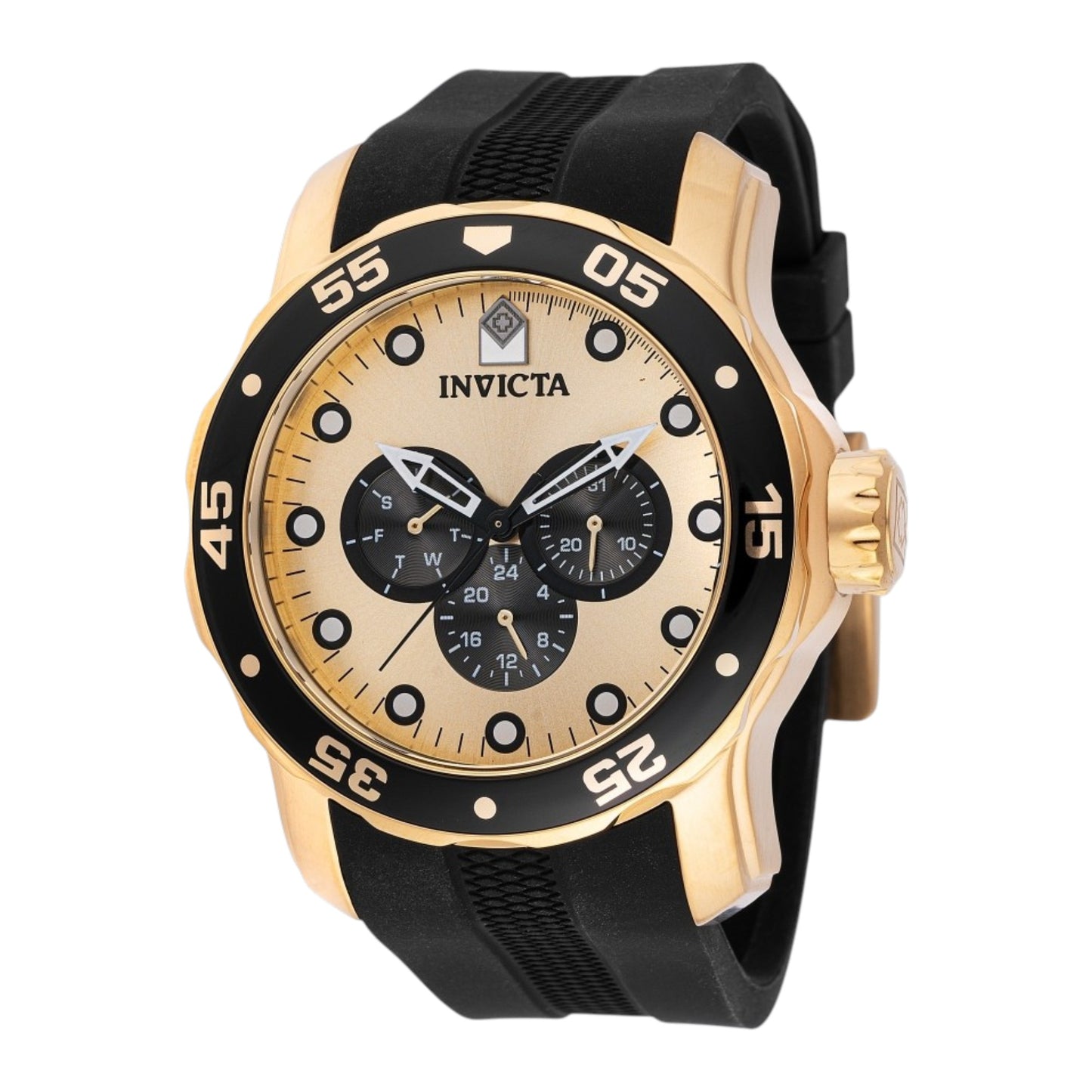 Reloj Invicta Pro Diver Scuba para hombre - 48mm, negro, dorado (45719)