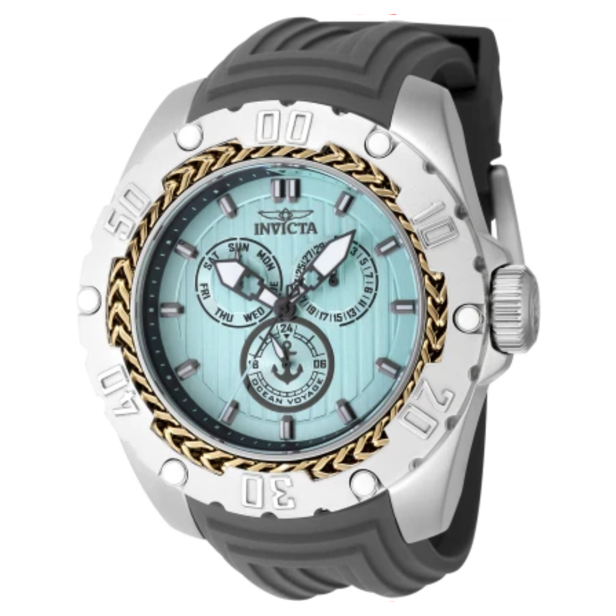 Invicta Ocean Voyage Explorer Orvantis para hombre - 51,5 mm, gris (48025)