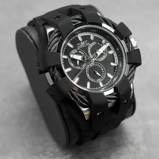 Reloj Invicta Bolt Shock para hombre - 50 mm, negro (47834)