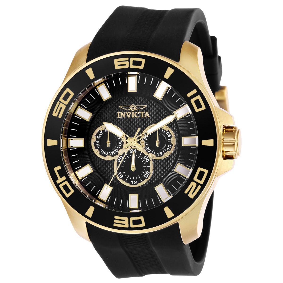 Reloj Invicta Pro Diver Impact de hombre - 50 mm, negro (28001)