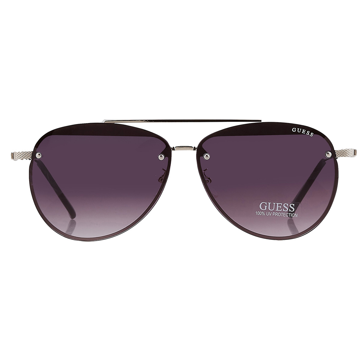 Gafas Guess Factory tipo piloto con degradado humo de sol para mujer GF0386 10B 63