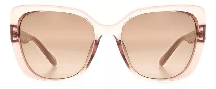 Gafas Fossil, marrón degradado, estilo mariposa, de sol para mujer de sol para mujer FOS 3143/S 02T3/HA 55