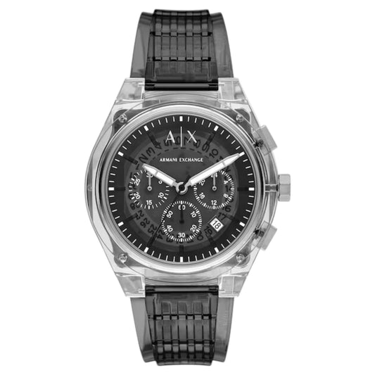 Armani Exchange Rafael Chronograph Reloj para hombre - 44 mm, gris (AX4167)