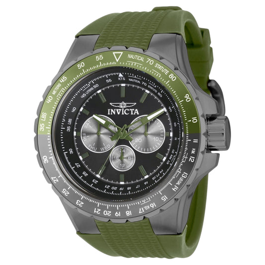 Invicta Aviator Skyshock para hombre  - 50 mm, verde (39310)