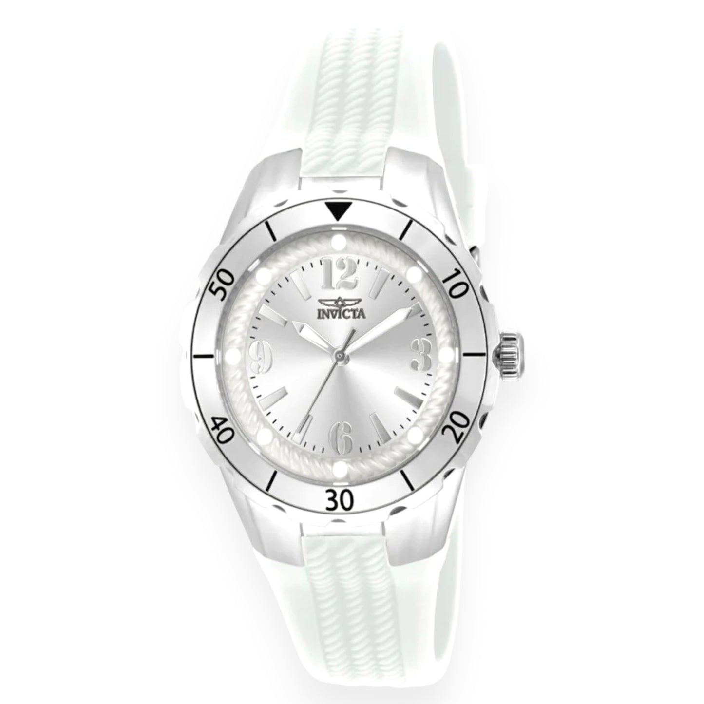Invicta Angel Halo reloj para mujer - 38 mm, blanco (17479)