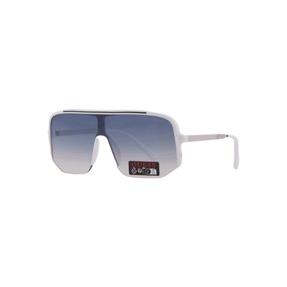 Gafas Guess Factory White Blue Gradient Shield de sol para hombre GO00054 21W 00