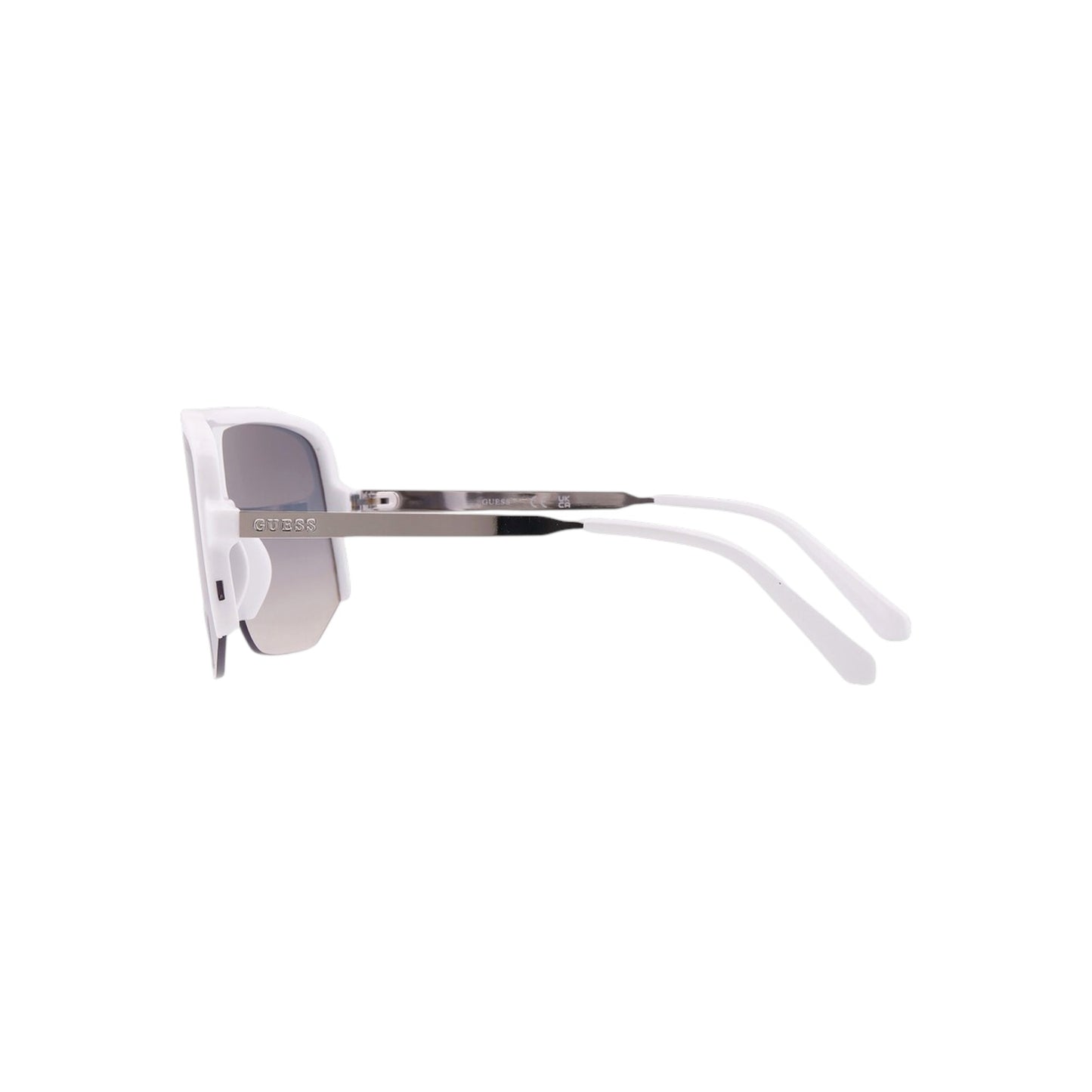 Gafas Guess Factory White Blue Gradient Shield de sol para hombre GO00054 21W 00