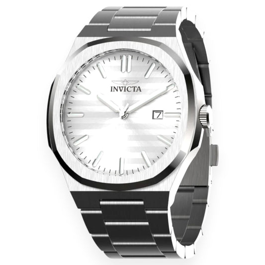 Invicta Speedway Vantage reloj para hombre - 43 mm, plateado (50172)