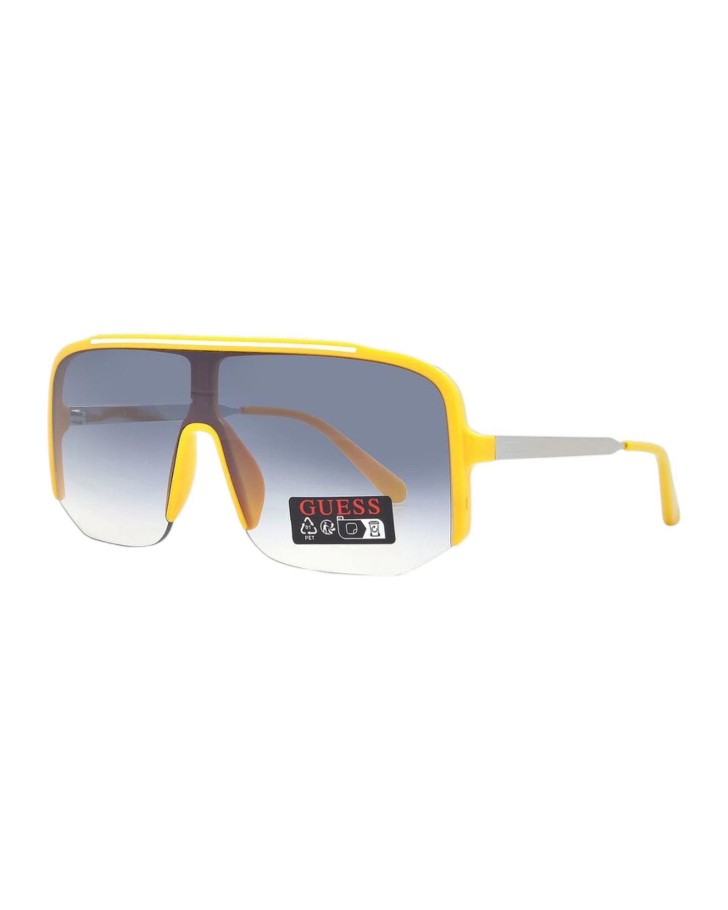 Gafas Guess Factory Smoke Gradient Shield de sol para hombre GO00054 39B 00