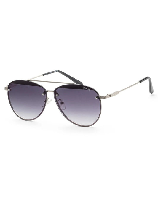 Gafas Guess Factory tipo piloto con degradado humo de sol para mujer GF0386 10B 63