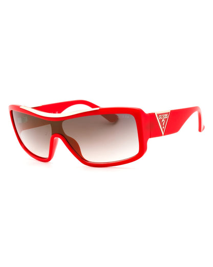 Gafas Guess Factory tipo escudo con espejo humo de sol para mujer GO00035 66C 00