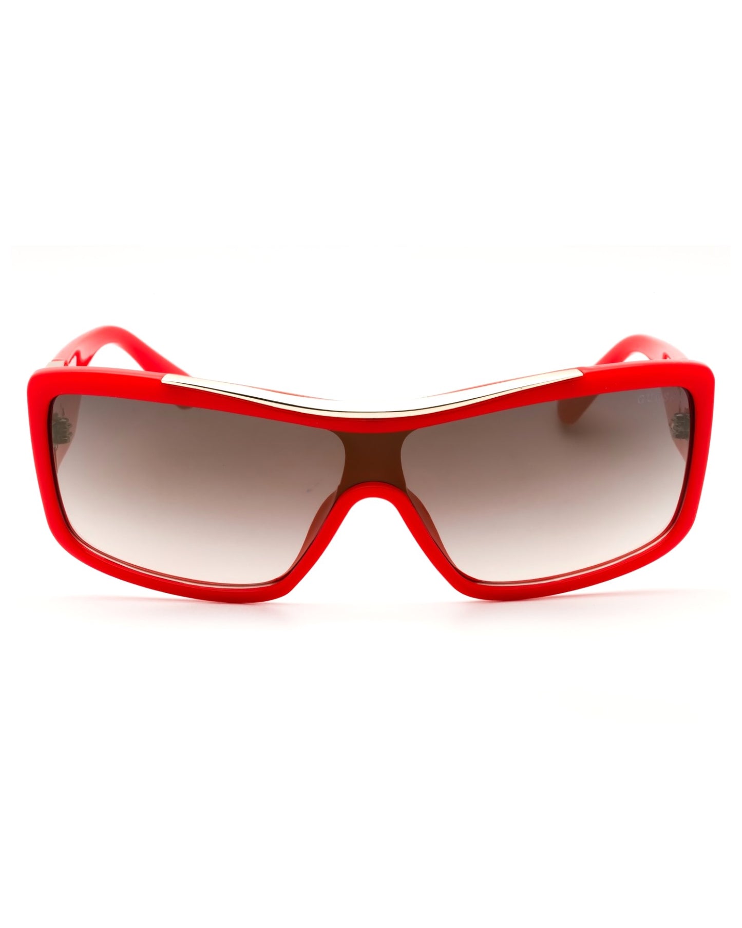 Gafas Guess Factory tipo escudo con espejo humo de sol para mujer GO00035 66C 00