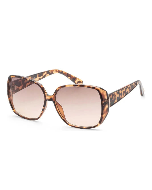 Gafas Guess Factory tipo mariposa con degradado marrón de sol para mujer GF0426 53F 61