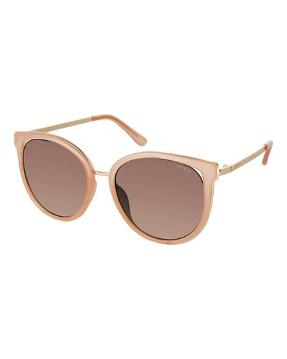 Gafas Guess Factory tipo 'teacup' con degradado marrón de sol para mujer GF0428 57F 56