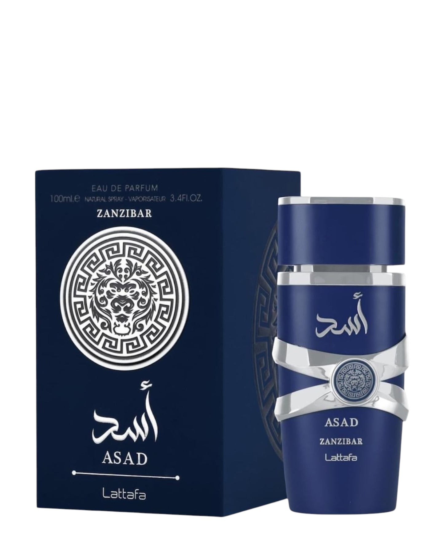 Perfume Lattafa Asad Zanzibar Eau de Parfum de 100mL 3.4Fl. OZ.