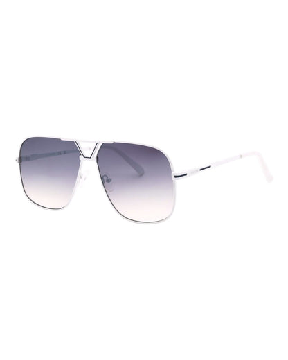 Gafas Guess Factory Smoke Gradient Pilot de sol para hombre GO00066 21B 61