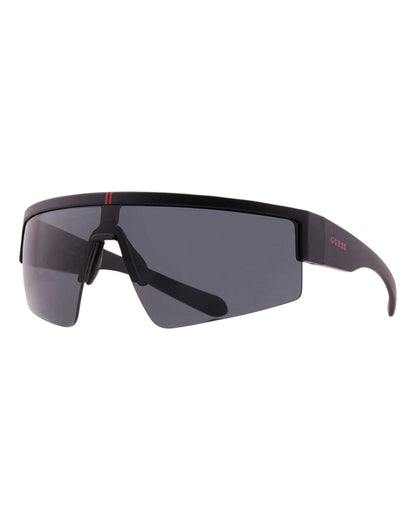 Gafas de sol para hombre Guess Factory tipo escudo con humo GF00011 02A 00