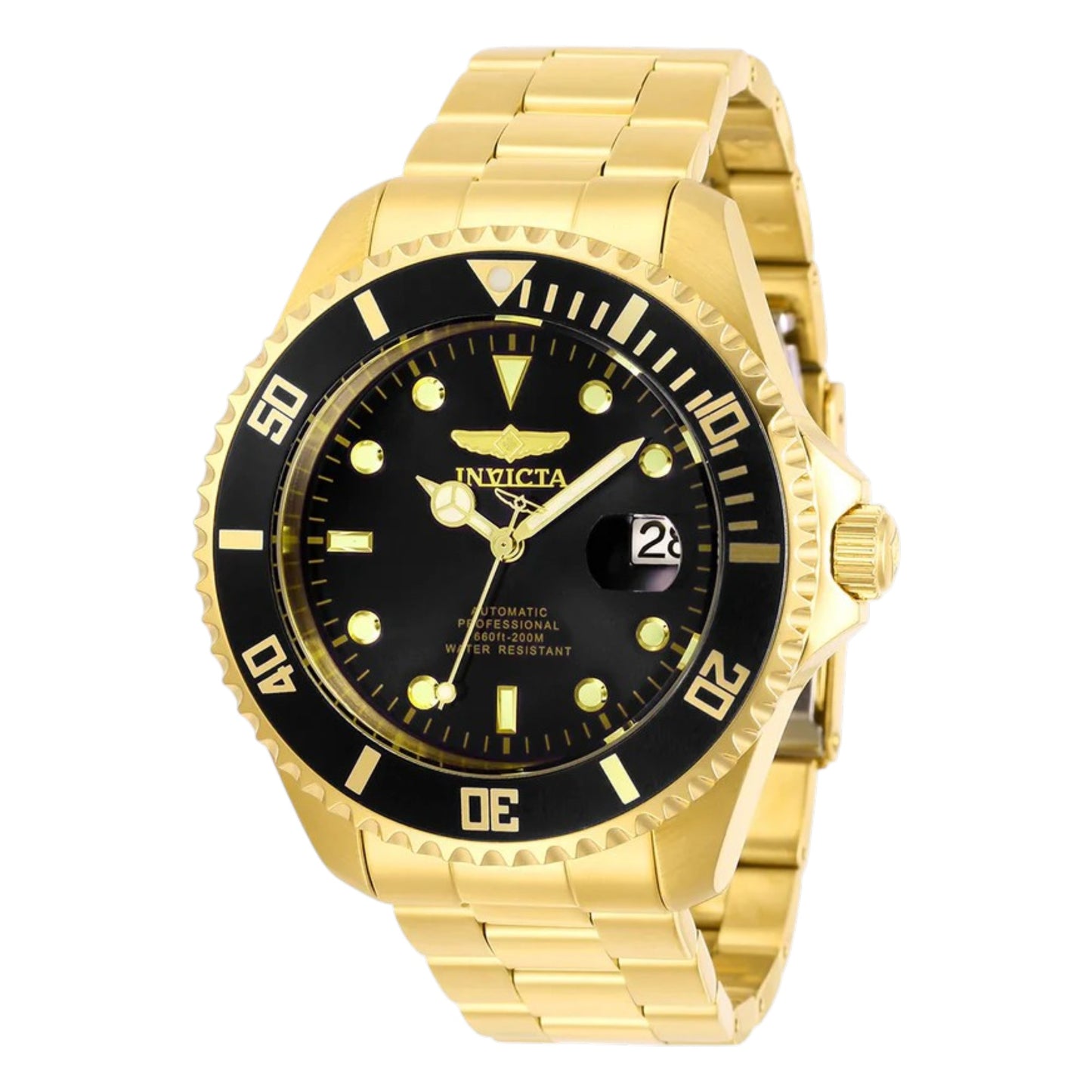 Reloj automático Invicta Grand Diver para hombre - 47 mm, dorado (28948)
