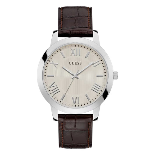 Reloj Guess Dress para hombre - 44 mm, Blanco (U1453G1M)