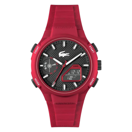 Reloj Lacoste Analógico y Digital LC33 - 45 mm, Rojo (2011368)