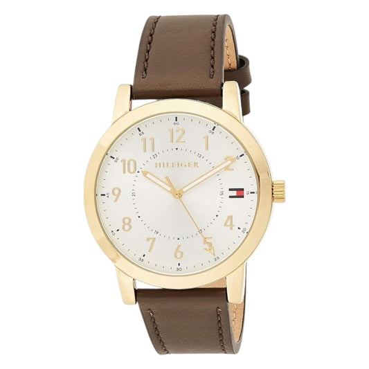 Reloj Tommy Hilfiger Essentials de cuarzo para hombre - 42 mm, Marron (1791751)