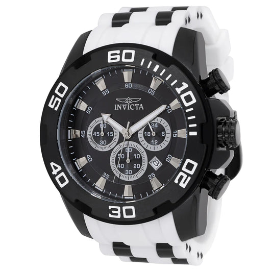 Invicta Pro Diver SCUBA para hombre - 50 mm, blanco, negro (44549)
