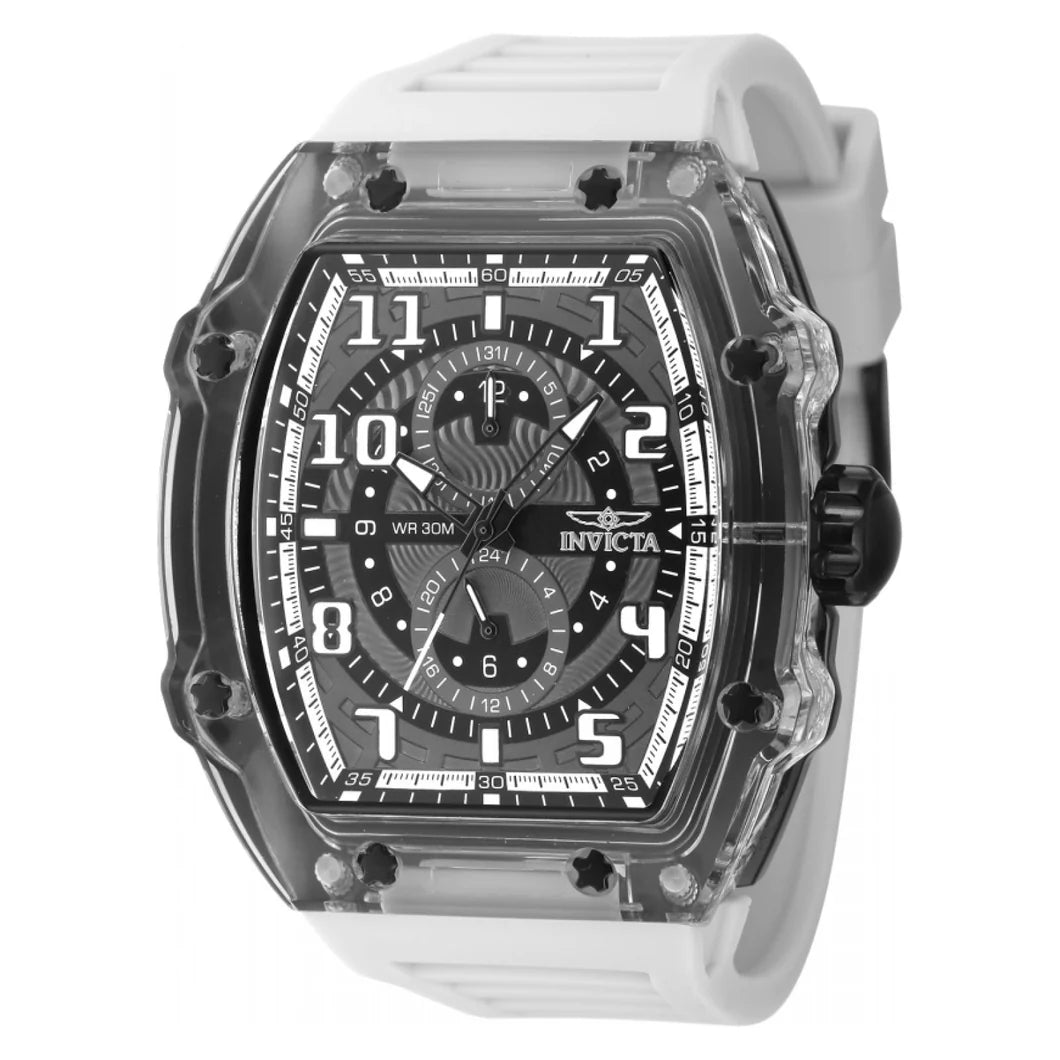 Invicta Racing Cyclone reloj para hombre - 48.5 mm, Blanco (48719)