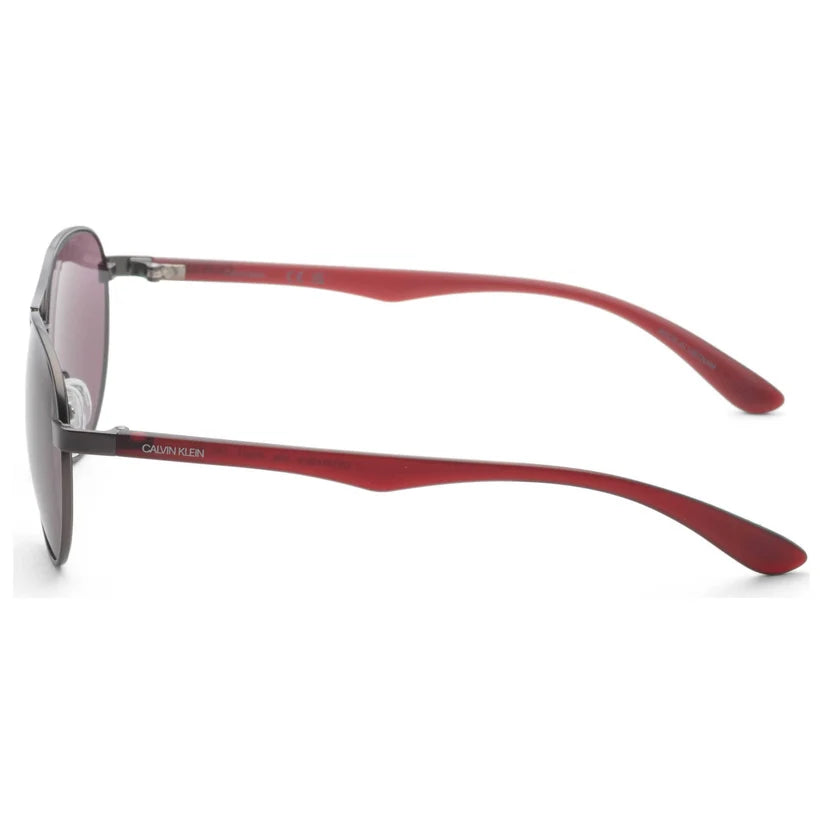 Gafas Calvin Klein de sol tipo aviador grises para hombre