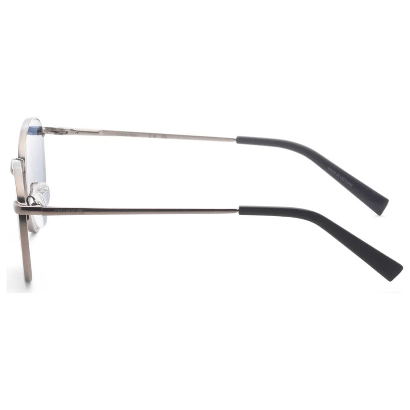 Calvin Klein Gafas de sol cuadradas grises para hombre CK20122SN-008