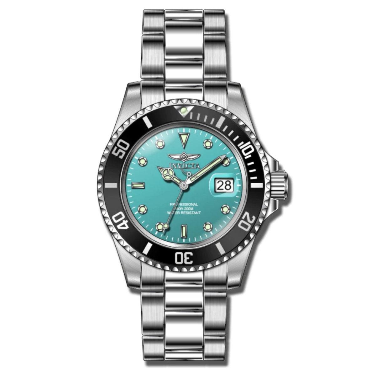 Invicta Pro Diver Aurenova reloj para hombre - 40 mm. Acero (50852)