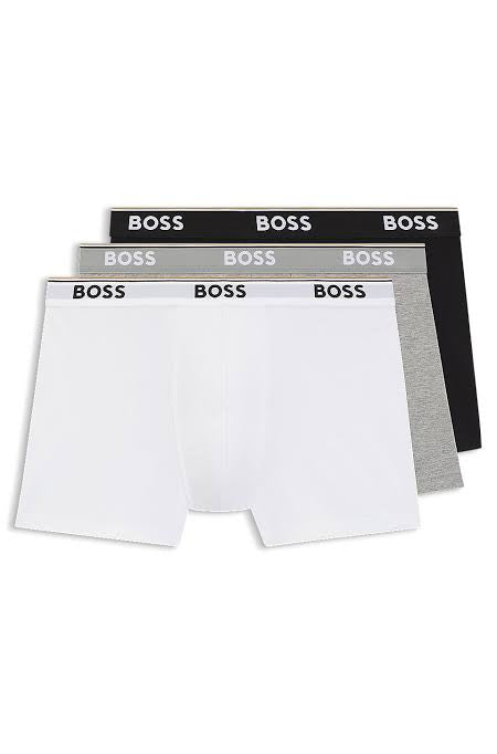 Boxers Hugo Boss Pack de 3 Unidades de Algodón Stretch -50495237