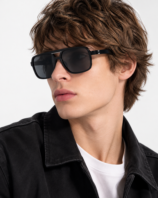 Guess Factory Smoke Navigator Gafas de sol para hombre GF5125 01A 61