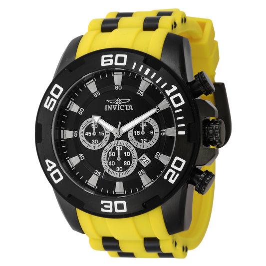 Reloj Invicta Pro Diver SCUBA para hombre - 50 mm. Amarillo. Negro (44548)