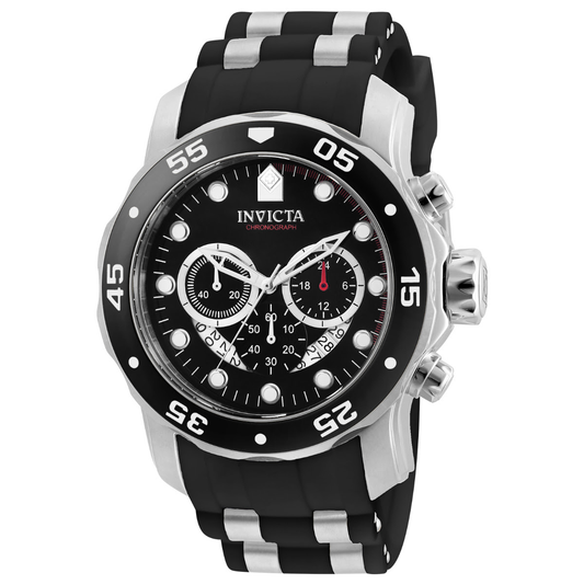 Reloj Invicta Pro Diver SCUBA para hombre- 48 mm, acero, negro (6977)