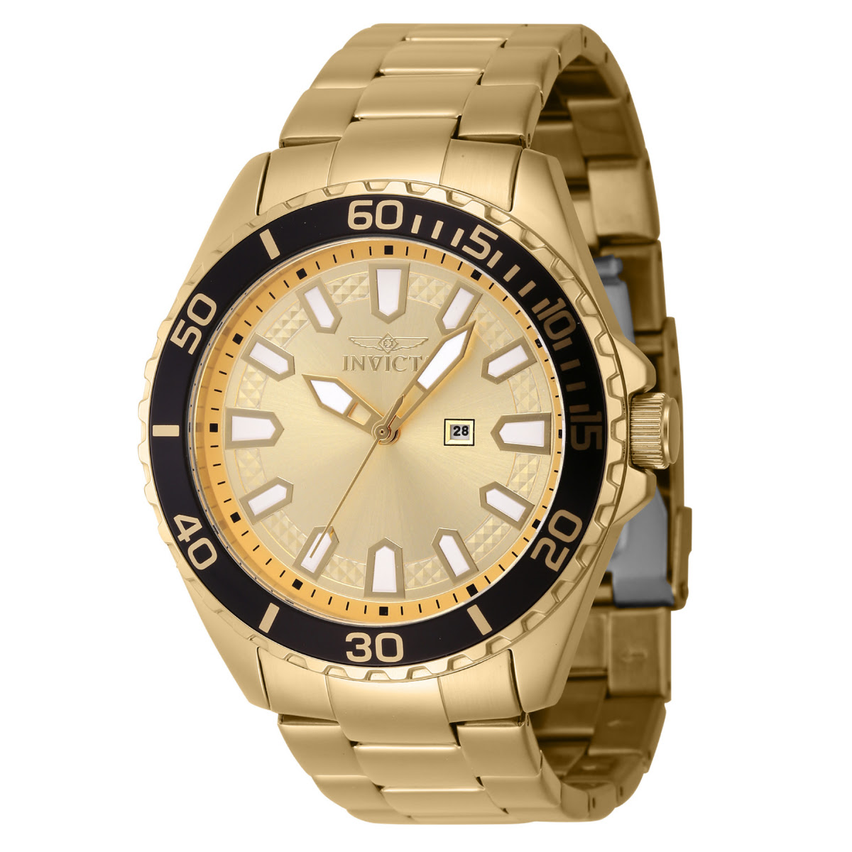 Reloj Invicta Pro Diver para hombre - 46 mm, dorado (46894)