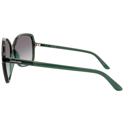Gafas Calvin Klein con mariposa y degradado gris de sol para mujer CK19561S 360 57
