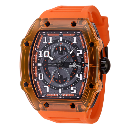 Reloj Invicta Racing Cyclone para hombre - 48,5 mm, naranja (48718)