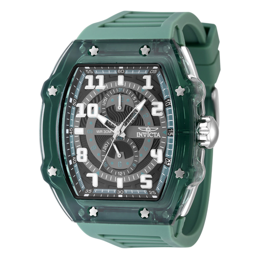 Reloj Invicta Racing Cyclone para hombre - 48,5 mm, verde (48445)
