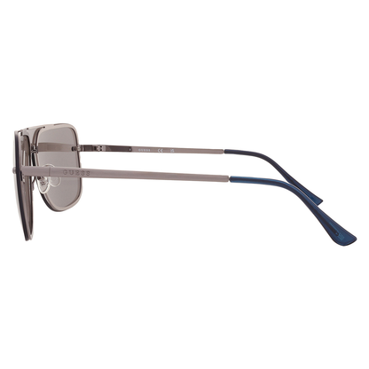 Gafas Guess Factory tipo escudo con espejo humo de sol para hombre GO00053 08C 00