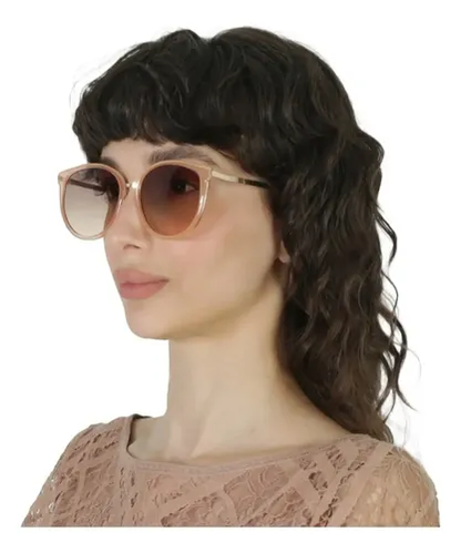 Gafas Guess Factory tipo 'teacup' con degradado marrón de sol para mujer GF0428 57F 56