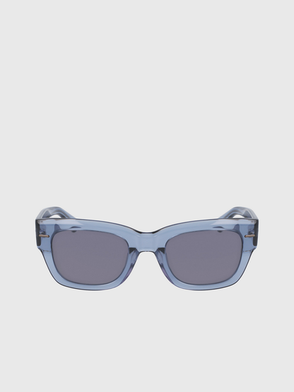 Gafas Calvin Klein de sol rectangulares azules para hombre CK23509S 438 51