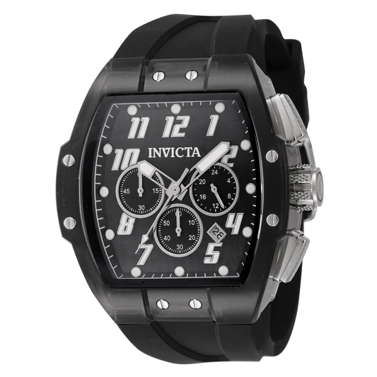Reloj Invicta S1 Rally Anatomic para hombre - 47 mm, negro (45480)