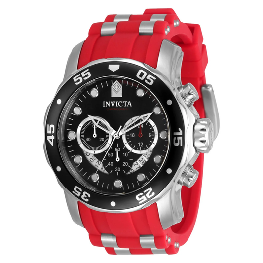 Reloj  Invicta Pro Diver SCUBA para hombre - 48 mm, acero, rojo (34009)