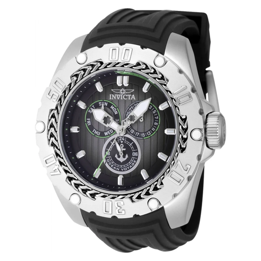 Invicta Ocean Voyage Explorer Orvantis para hombre - 51,5 mm, negro (48022)