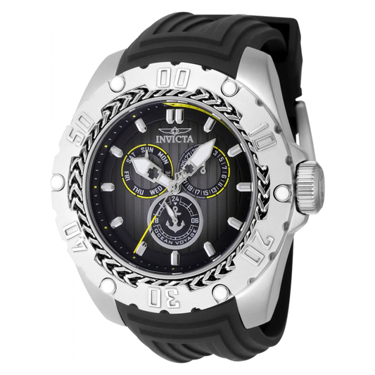 Invicta Ocean Voyage Explorer Orvantis para hombre - 51,5 mm, negro (48019)