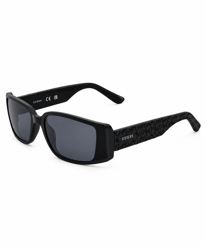 Guess Factory Smoke Gafas de sol rectangulares para hombre GF5127 02A 65