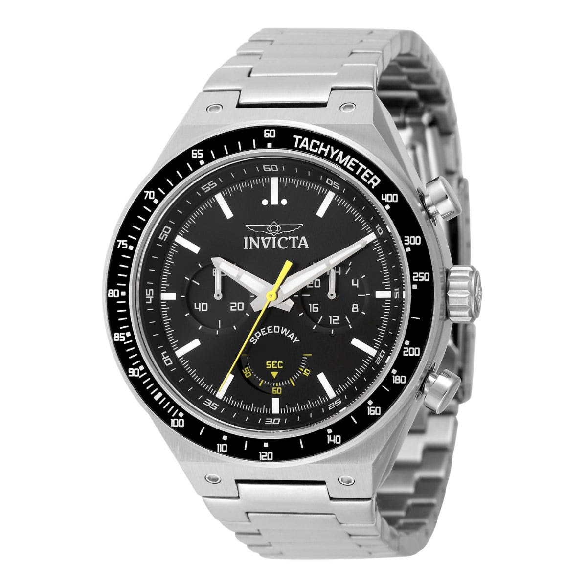 Invicta Speedway GearShift para hombre - 44 mm, acero (49376)